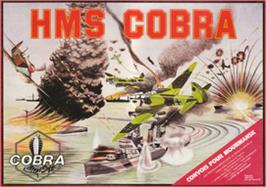 Box cover for Hms Cobra on the Amstrad CPC.